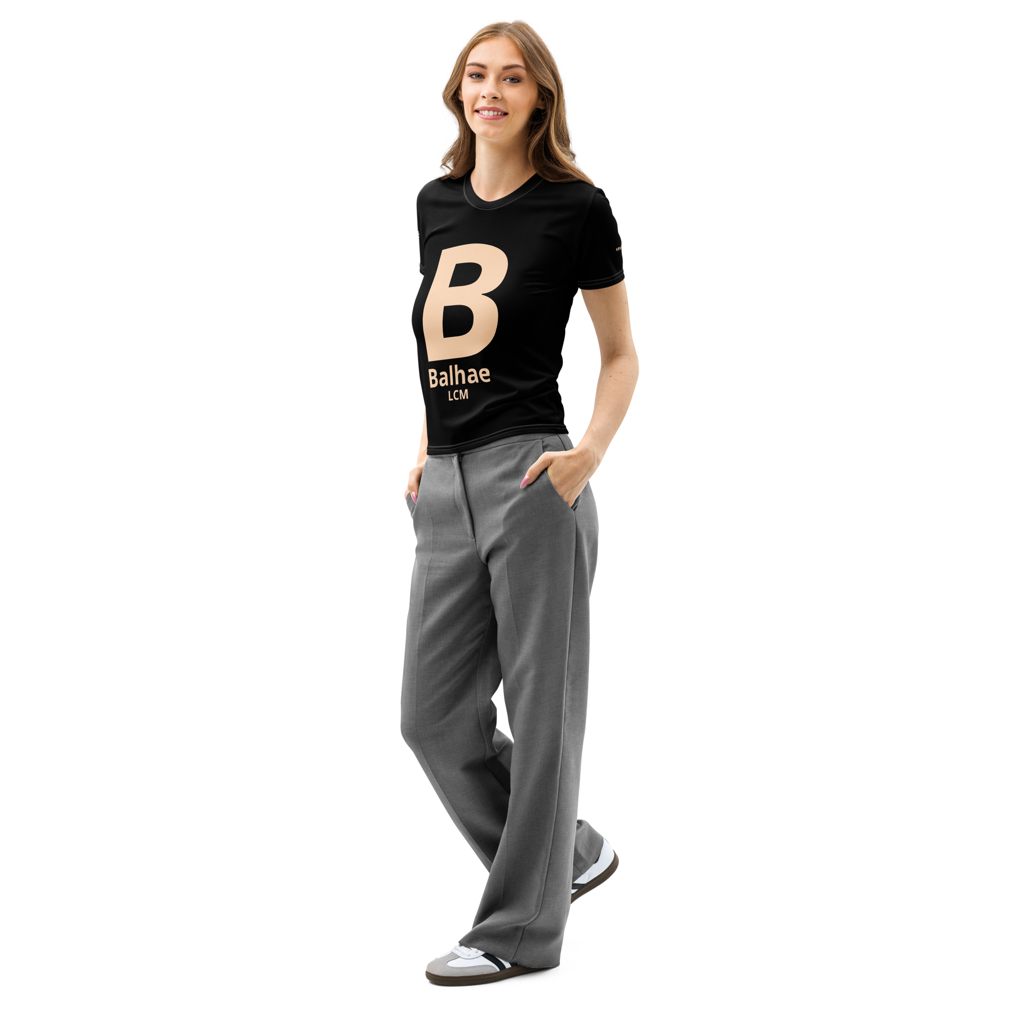 Balhae LCM Women’s cotton crew neck t-shirt