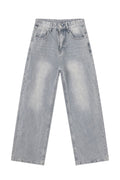 Wide Leg Jeans with Pockets