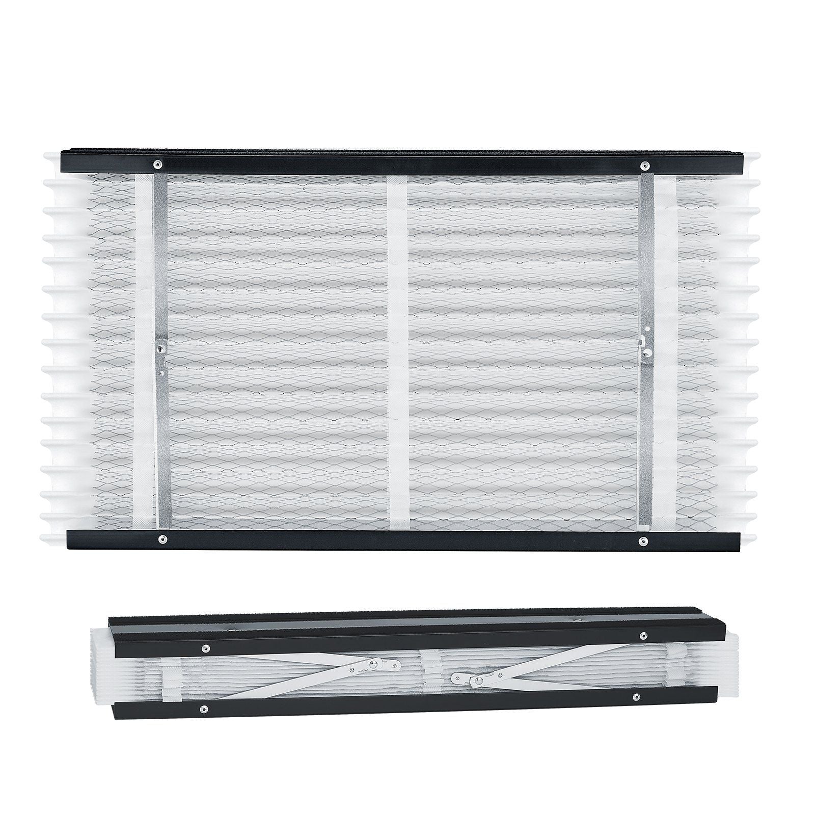 Air Filters MERV 13 Electrostatic Pleated HVAC Furnace Filter 2-Pack 16 x 28 x 4