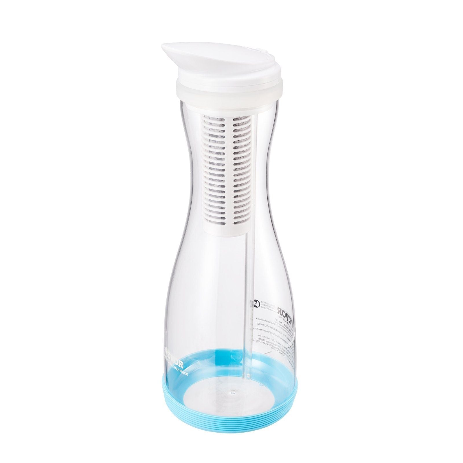Water Filter Pitcher 6 Cup Glass Water Filtration Pitcher 211 Gallons No BPA