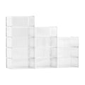 Shoe Storage Boxes 12 Pack Stackable Shoe Storage Organizers US Size 11 White