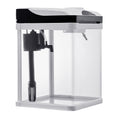 2 Gallon Fish Tank Aquarium LED Smart Square Clear Glass 7 Color Self Cleaning