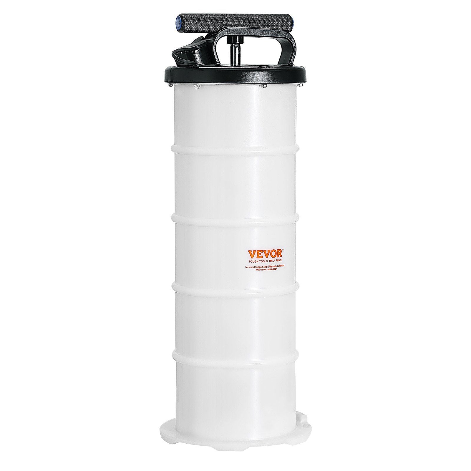 Fluid Extractor, 1.74 Gallons (6.5 Liters), Manual Hand-Operated Oil Changer Vacuum Fluid Extractor with Dipstick and Hose, Oil Extractor Change Pump for Automotive Fluids Vacuum Evacuation