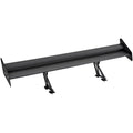 GT Wing Car Spoiler, 53.1 inch Universal Spoiler with Double Deck, Adjustable Lightweight Aluminum, Car Rear Spoiler Wing, Racing Spoiler BGW/JDM Drift Black