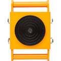 4PCS Machinery Skate Dolly, 17637 LBS/8T Industrial Machinery Mover, Heavy Duty Carbon Steel Machinery Moving Skate with 4 PU Wheels and 360° Rotation Non-Slip Cap for Warehouse, Workshop, Facto