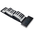88 Key Roll Up Piano Portable Hand Roll 128 Rhythms Tones Rechargeable