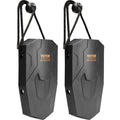 Boat Fenders, 8.6" x 16" Boat Bumpers for Docking, Marine EVA Boat Dock Fender Bumper with Ropes, Cord Locks and Storage Bag, No Inflation Required, for Class A/Class 1/Part Class 2, Black