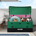 Outdoor Storage Box Patio Deck Box 230 Gallon Waterproof PE Tarpaulin