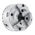 KP96 Lathe Chuck, 4-Jaw 3.75" Diameter, Metal Lathe Chuck Turning Machine Accessories, Self-centering Tool, for Lathe, Precision Machining, Grinding Machines, Milling Machines