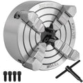 K72-125 Lathe Chuck 5 Inch 4-Jaw,Lathe Chuck Independent Reversible Jaw,Metal Lathe Chuck Turning Machine Accessories,for Lathes Machine
