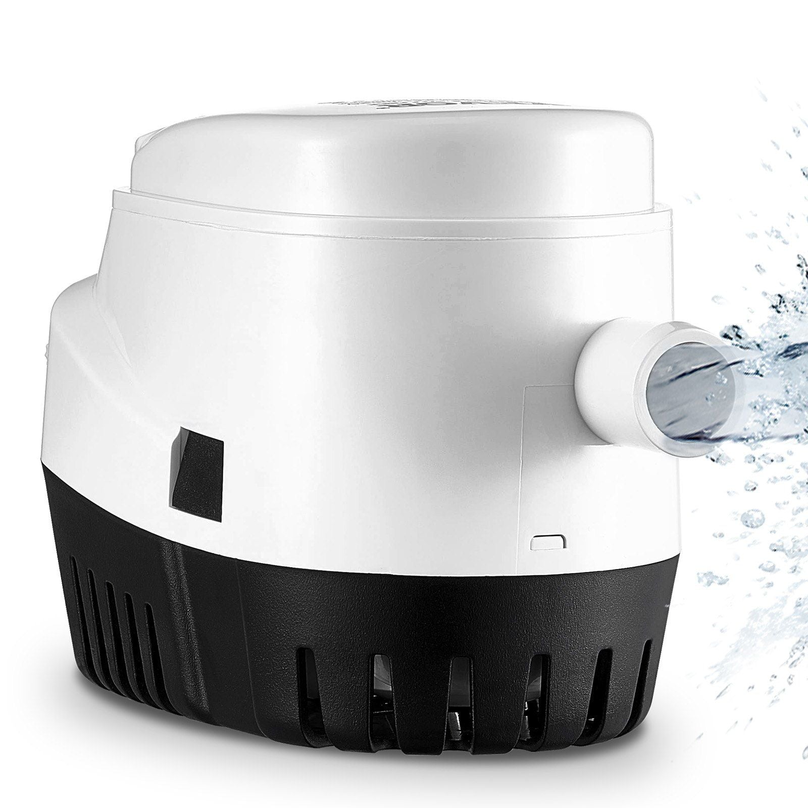 Bilge Pump, 750GPH 12V Automatic Submersible Boat Bilge Water Pump with Float Switch, 0.7" Outlet Diameter, Small Boat Bilge Pump, Marine Electric Bilge Pump for Boats, Ponds, Pools, Basements