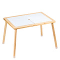 Sensory Table for Toddlers, Kids Activity Table with Double-Sided Tabletop & Non-Slip Feet, Indoor/Outdoor Play Activity Table, Wooden Sensory Table for Drawing Studying, Ideal Gift for Boy Girl