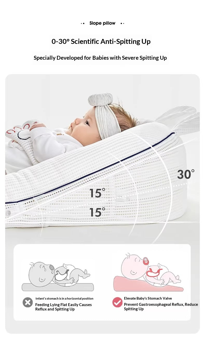 Premium Baby Crib with Safety Rails - Convertible Infant Bed for Nursery