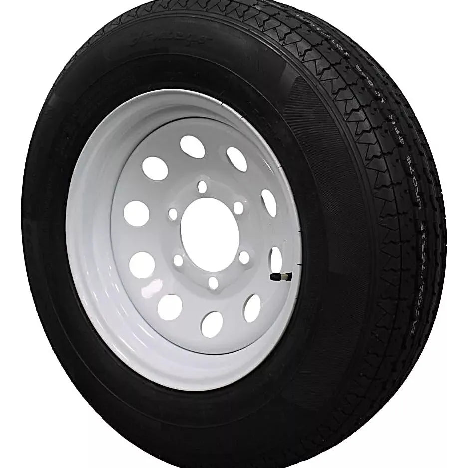 (Single Assembly) Antego Tire and Wheel  205/75R15 Highway Terrain Assembly – Optimized for High Load Performance, 15.0-Inch Rim, Load 107.0, Speed M | A15604520116108ST20575R15