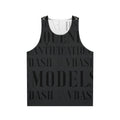 Genre Asthetic ⊢ ∃! ⊨ Text Tank Top | Minimal Graphic Athletic
