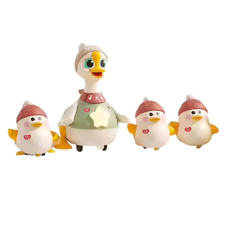 Interactive Waddling Goose Toy - Educational Push & Pull Baby Toy for Toddlers 6-24 Months